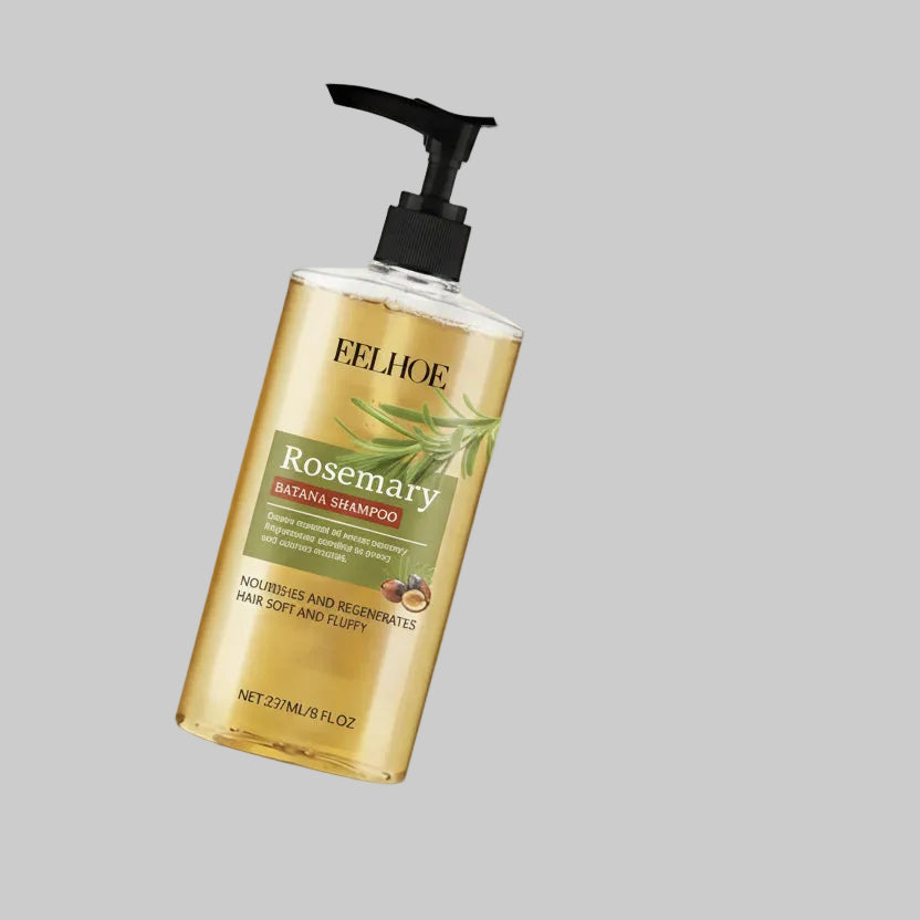 Shampoing anti pélliculaire pousse des cheveux huile essentielle de romarin et de l'huile de batana