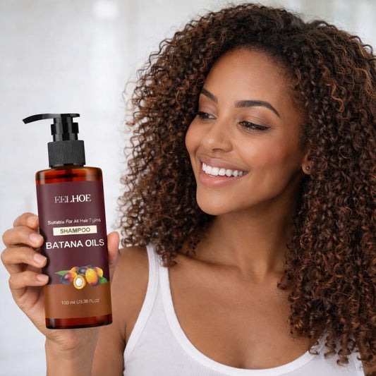 Shampoing anti pélliculaire pousse des cheveux  Batana Oil